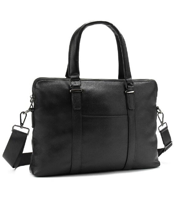 Ділова чоловіча шкіряна сумка Tiding Bag M56-9119A