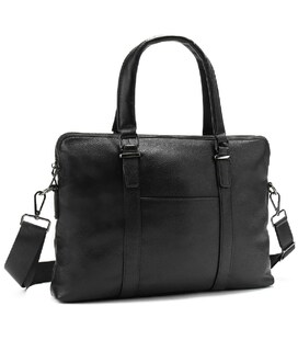 Деловая мужская кожаная сумка Tiding Bag M56-9119A фото