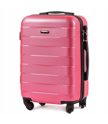 Чемодан Wings 401 маленький S розовый фото, картинка, изображение