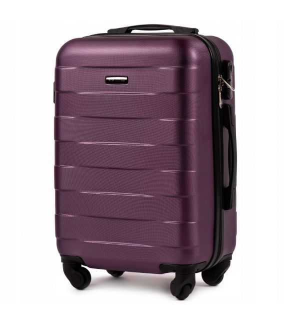 Чемодан Wings 401 маленький S фиолетовый фото, картинка, изображение