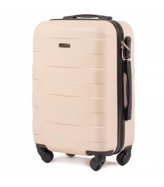 Валіза Wings 401 маленька S кремова картинка, зображення, фото