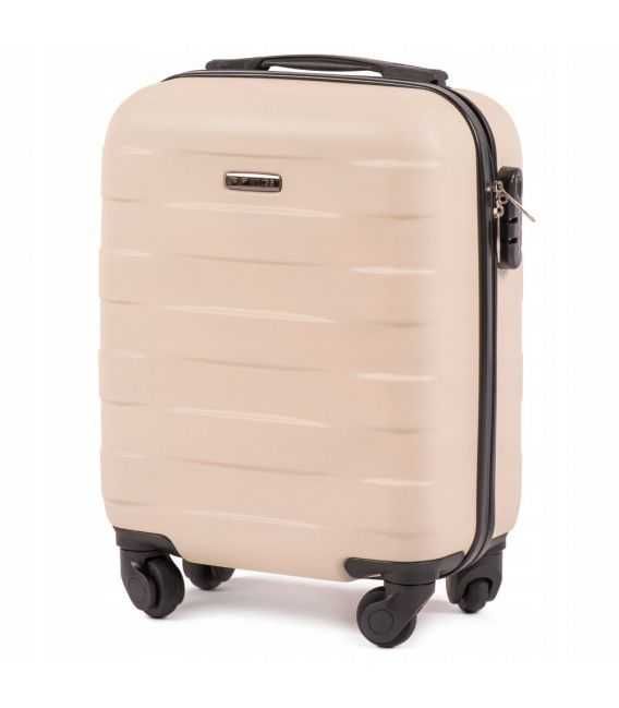 Чемодан Wings 401 мини XS кремовый фото, картинка, изображение