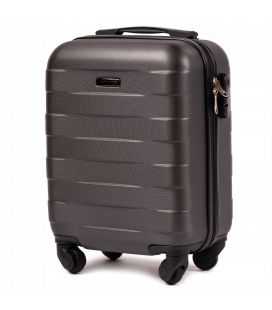 Чемодан Wings 401 мини XS графитовый фото, картинка, изображение