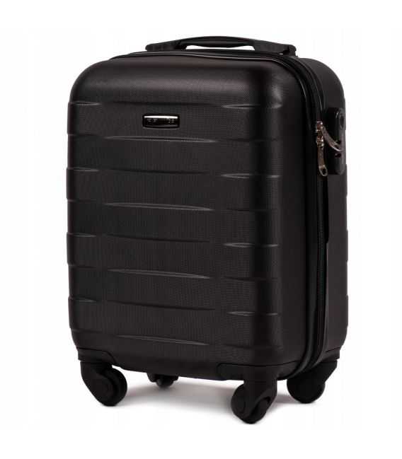 Чемодан Wings 401 мини XS черный фото, картинка, изображение