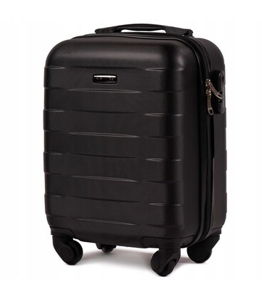 Чемодан Wings 401 мини XS черный фото, картинка, изображение
