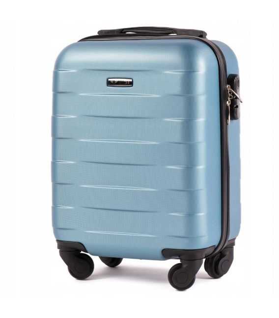 Чемодан Wings 401 Extra Mini небесный фото, картинка, изображение