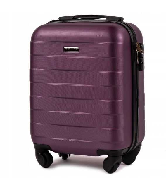 Валіза Wings 401 міні XS фіолетова - картинка, зображення, фото валізи