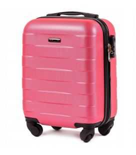 Валіза Wings 401 міні XS рожева - картинка, зображення, фото валізи