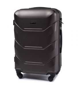 Чемодан Wings 147 средний M коричневый фото, картинка, изображение