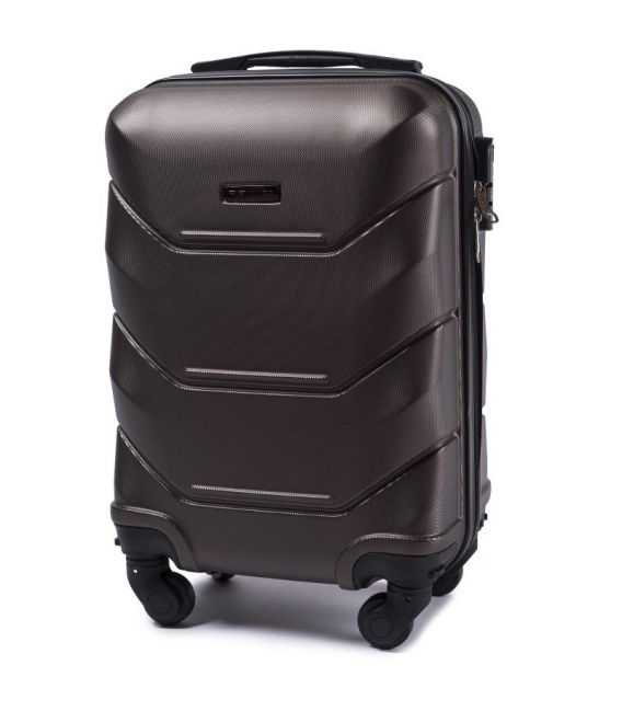 Чемодан Wings 147 мини XS коричневый фото, картинка, изображение