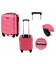 Набор Чемоданов Wings 401 4 в 1 розовый фото, картинка, изображение
