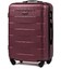 Набір валіз Wings 401 4 в 1 бордовий - картинка, зображення, фото валізи