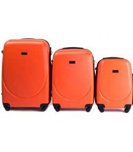 Набор Чемоданов Wings 310 3 в 1 оранжевый фото, картинка, изображение
