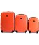 Набір валіз Wings 310 3 в 1 помаранчевий - картинка, зображення, фото валізи