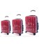 Набор Чемоданов Airtex Deimos 920 3 в 1 красный фото, картинка, изображение