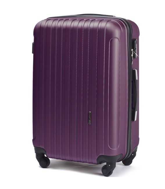 Чемодан Wings 2011 Midi темно-фиолетовый 4 колесный фото, картинка, изображение