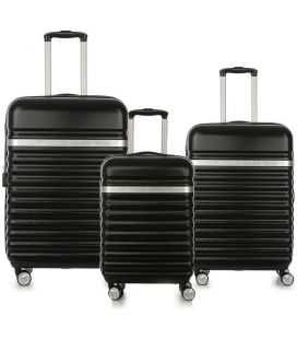 Набор Чемоданов Snowball 83703 3 в 1 черный фото, картинка, изображение