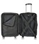 Набір Валіз Snowball 83703 3 в 1 чорний - картинка, зображення, фото валізи