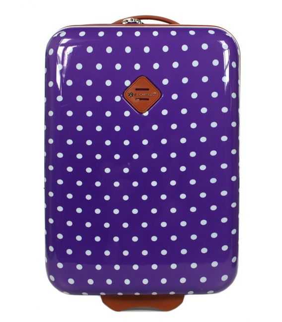 Чемодан Snowball 65118 маленький S фиолетовый фото, картинка, изображение