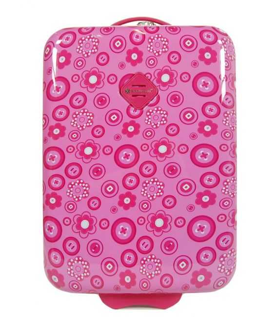 Чемодан Snowball 65218 маленький S розовый фото, картинка, изображение