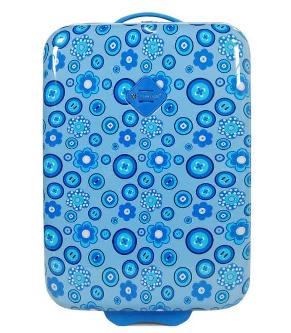 Валіза Snowball 65218 маленька S блакитна - картинка, зображення, фото валізи