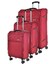 Набір Валіз Snowball 81603 3 в 1 червоний - картинка, зображення, фото валізи