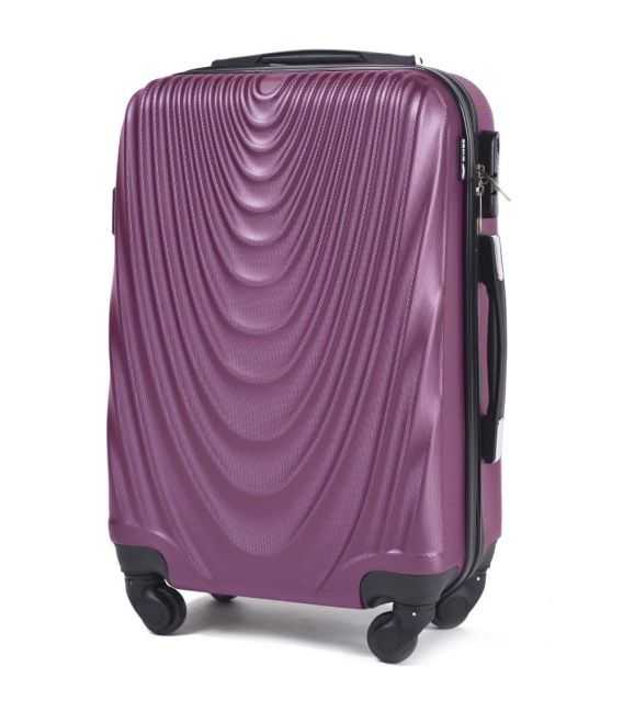 Чемодан Wings 304 маленький S темно-фиолетовый фото, картинка, изображение