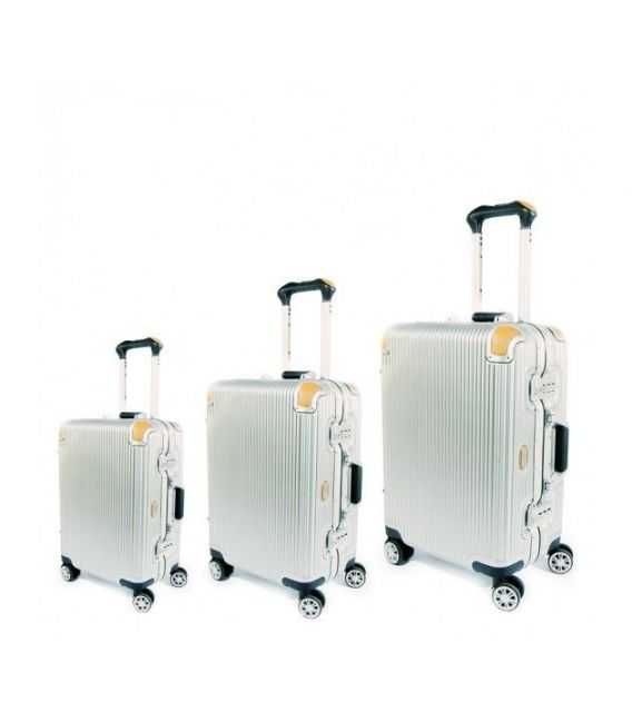 Набор Чемоданов Airtex New Star 228 3 в 1 серый фото, картинка, изображение