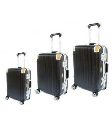 Набор Чемоданов Airtex New Star 228 3 в 1 черный картинка, изображение, фото