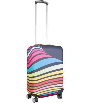 Чехол для чемодана с рисунком Coverbag S0402.000 полосы картинка, изображение, фото