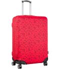 Чохол для валізи з малюнком Coverbag L0454.0910 червоний картинка, зображення, фото
