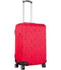 Чехол для чемодана с рисунком Coverbag M0454.0910 красный картинка, изображение, фото
