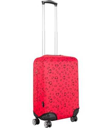 Чехол для чемодана с рисунком Coverbag S0454.0910 красный картинка, изображение, фото