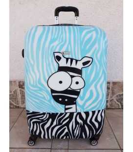 Валіза Airtex 809 ZEBRA WORDLINE велика L