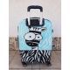 Чемодан Airtex 809 ZEBRA WORDLINE большой L фото