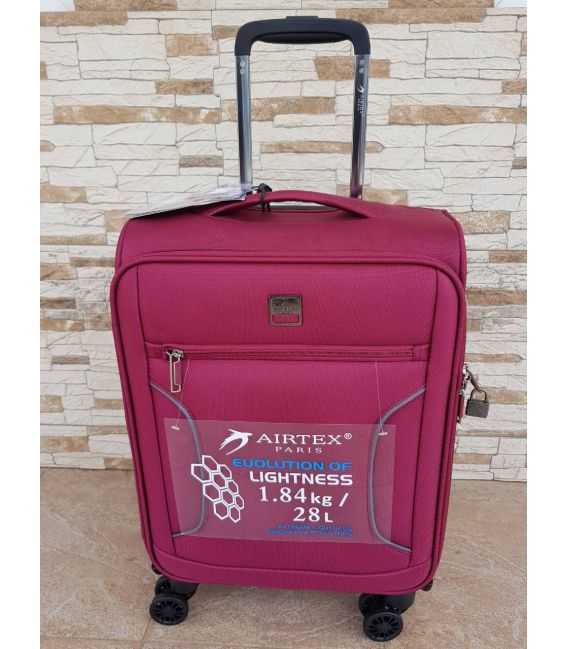Чемодан Airtex 841 маленький S красный фото, картинка, изображение
