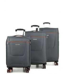 Набор Чемоданов Airtex 825 серый фото, картинка, изображение