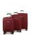 Набір валіз Airtex 825 бордовий картинка, зображення, фото
