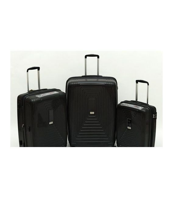 Набор Чемоданов Airtex 241 черный фото, картинка, изображение