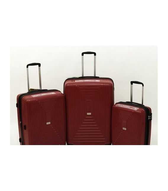 Набор Чемоданов Airtex 241 красный фото, картинка, изображение