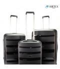 Набор чемоданов Airtex 229 черный картинка, изображение, фото