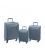 Набор чемоданов Airtex 842 синий картинка, изображение, фото