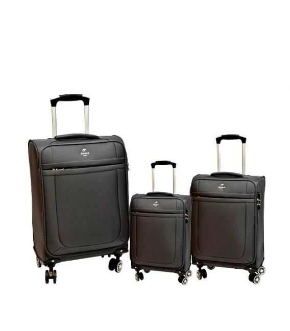 Набор чемоданов Airtex 6522 черный фото, картинка, изображение