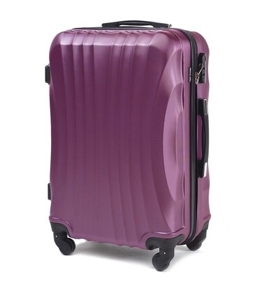 Чемодан Wings 159 средний M темно-фиолетовый фото, картинка, изображение