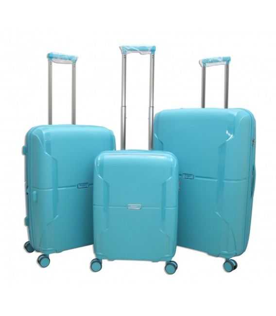 Набор чемодан Airtex 245 голубой фото, картинка, изображение