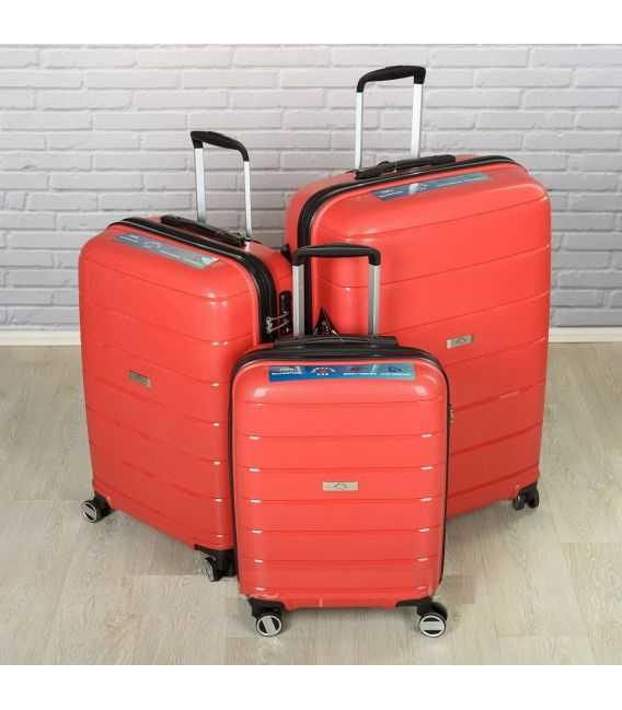 Набір Валіз Airtex 232 3 в 1 червоний - картинка, зображення, фото валізи