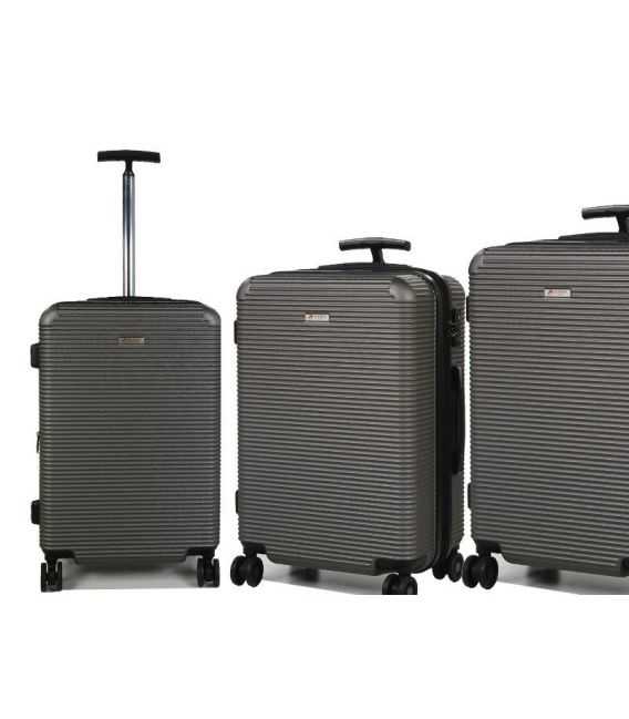 Набор Чемоданов Airtex Deimos 968 3 в 1 серый фото, картинка, изображение