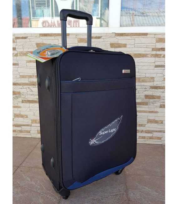 Чемодан Decent 6378 средний M черный фото, картинка, изображение