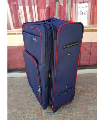 Чемодан Gravitt 975 средний M синий фото, картинка, изображение