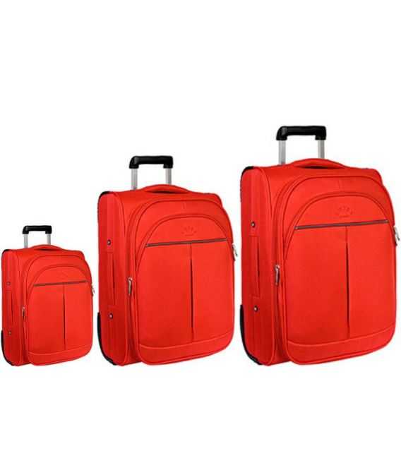 Набір Валіз Airtex 2897 червоний - картинка, зображення, фото валізи